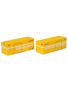 N Post containers RhB (2st.) Kato 23591A