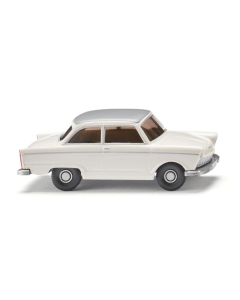 H0 DKW Junior de Luxe (1961), parelwit met grijs dak Wiking 012101