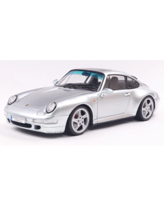 1/18 Porsche 911 (993) 4S 1996, zilver Solido 1810103