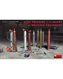 1/35 High Pressure Cylinders w/Welding Equipment MiniArt 35618