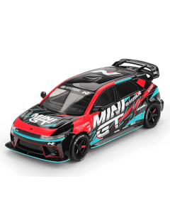 1/64 Hyundai Ioniq 5N MINI GT RS-01T 2025 Tokyo Auto Salon MiniGT 01098-BL