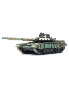 H0 T-72B obr. 1989 Oekraïense strijdkrachten (Russisch-Oekraïense Oorlog) Artitec 6870708