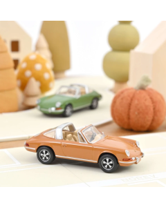 1/43 Porsche 911 Targa 1969 Brown Jet-car Norev 750080