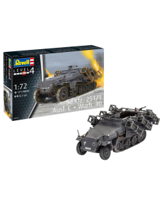 1/72 Sd.Kfz. 251/1 Ausf.C with Wurfr.40 Revell 03324