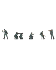 1/72 WM Infanterie onder vuur (6x) (bouwpakket) Artitec 7720006