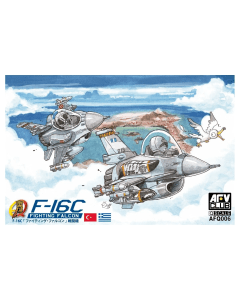 Eggplane F-16C Fighting Falcon AFV-Club Q006