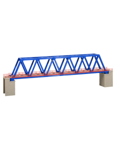 N/Z Murgtalbrug, enkelspoor Kibri 37667
