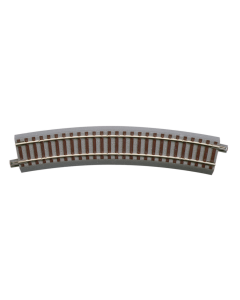 H0 GeoLine Gebogen rail GB22.5 - tegenbocht voor rechte, kruis- en driewegwissels  22,5° Roco 61128