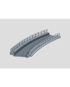 H0 C-Rail - Gebogen Oprit R1/r360mm Marklin 74613