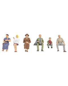 G Zittende Reizigers set 1, 6 figuren Pola 331502