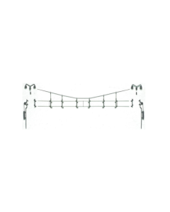 H0 Overspanning met toebehoren, 310mm (Vollmer 1310) Vollmer 41310