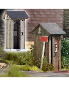 H0 Telefoonhuisje "Loitsch-Hohenleuben" Busch 1428