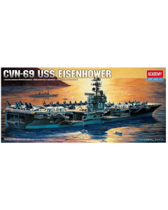 1/800 USS Eisenhower (CVN-69) Academy 14212