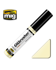 Oilbrusher yellow bone 10 ml AMMO by Mig 3521