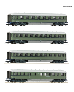 H0 NS Set Passagiersrijtuigen Plan D, 4-delig Roco 6200049