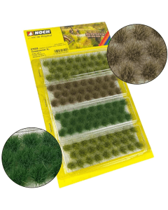 Graspollen XL beige-groen / donkergroen / bruin 9 mm 104 stuks Noch 07005