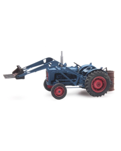 H0 Traktor Ford met voorlader - Artitec 387.313 Artitec 387313