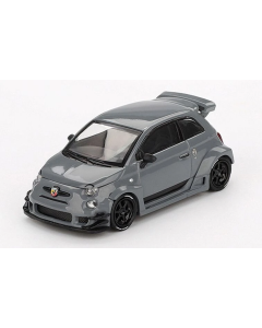 1/64 (Blisterpack) LB-Works x Abas Works Abarth 595 2024, grijs MiniGT 995BL