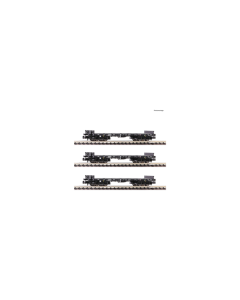 N DB AG Set platte wagens Rmms 3-dlg. Fleischmann 826710
