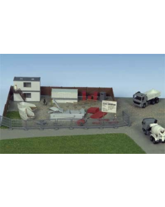 H0 Bouwplaats toebehoren Kibri 38539