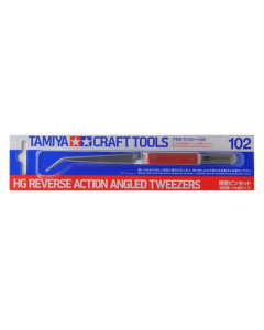 HG Gebogen Pincet Zelfsluitend Tamiya 74102