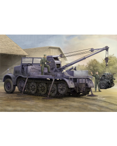 1/35 Schwerer Zugkraftwagen 18 t with 6 t billstein-Crane, Sd.Kfz.9/1  09576