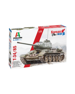1/35 T-34/85 Tank Korean War Italeri 6585