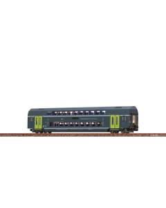 N NAH.SH Tussenrijtuig (Passagiersrijtuig) Twindexx Vario dubbeldeks type DBpza, tijdperk VI, DCC digitaal Brawa 64552