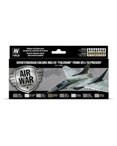 Soviet/Russian Colors MiG-29 "Fulcrum" Set Vallejo 71605