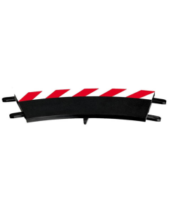 132/24 Slipstroken Buitenrand Bocht R1 30°, 6 stuks + 2 eindstukken Carrera 20567