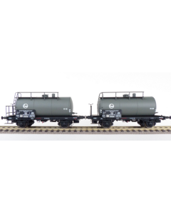 H0 DB Ketelwagen Set 24m3 Uedinger "EVA", 2-delig tijdperk III ExactTrain 20511