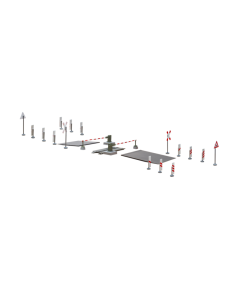 H0 Volautomatische overweg type EBÜT 80 Viessmann 5108