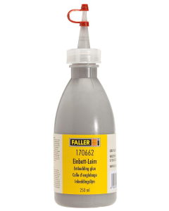 Beddingslijm Grijs, 250ml Faller 170662