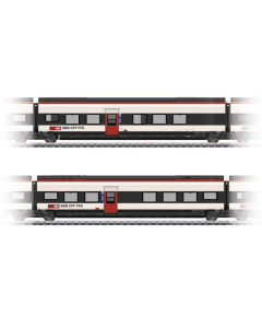 H0 SBB Uitbreidingsrijtuigen Set 2 voor RABe 501 Giruno, 2-delig Marklin 43462