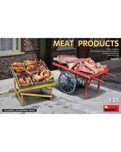 1/35 Meat Products with Cart MiniArt 35649