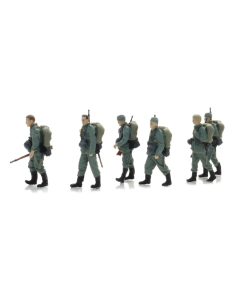 1/72 WM Infanterie tijdens lange mars (bouwpakket) Artitec 7720002