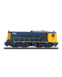 H0 AC NS Dieselloc 2200 geel/grijs tijdperk IV, digitaal sound (PLUX22) Piko 55903
