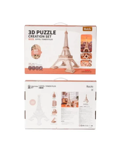 Rolife Eiffel Tower Plus, 3D Puzzle Creation Set Robotime TGC02