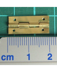 Messing Scharnier 9 x 20 mm, per stuk - Aeronaut 7809/05 Aeronaut 780905