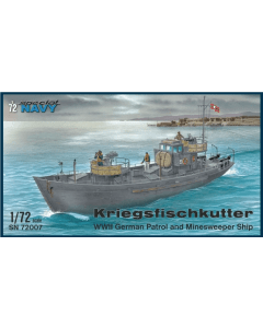 1/72 Kriegsfischkutter, WWII German Patrol and Minesweeper Ship Special Navy 72007