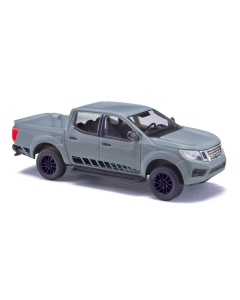 H0 Nissan Navara, N-Guard, Grijs Busch 53711