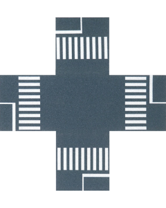 N Kruispunt met zebrapaden Busch 7075