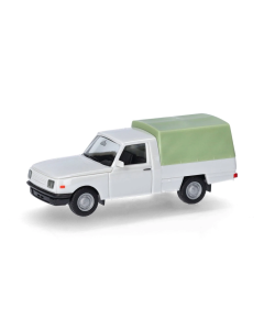 H0 Wartburg 353 Trans '85 met zeil, lichtgrijs Herpa 420921002
