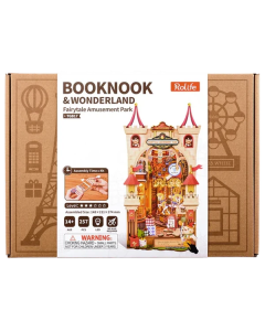 Rolife Booknook & Wonderland Fairytale Amusement Park Robotime TGB17