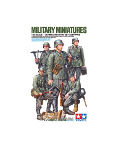 1/35 German Infantry Set (Mid-WWII) Tamiya 35371