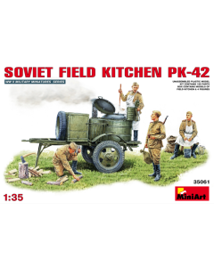 1/35 Soviet Field Kitchen KP-42 w/Figures MiniArt 35061