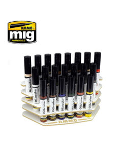 Oilbrushers organizer 21 oilbrushers AMMO by Mig 8020