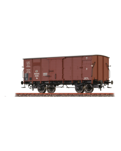 H0 K.P.E.V. Gesloten Goederenwagen type Nm "Kattowitz" 16 958, tijdperk I Brawa 51242
