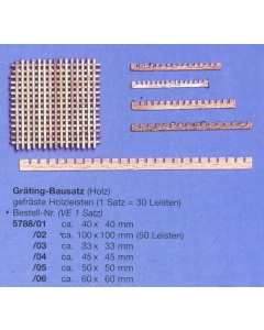 Rooster Hout 60mm (bouwpakket), 1 stuks - Aeronaut 5788/06 Aeronaut 578806