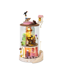 Rolife Mysterious World Secluded Neighbour met verlichting - DS003 Robotime DS003
